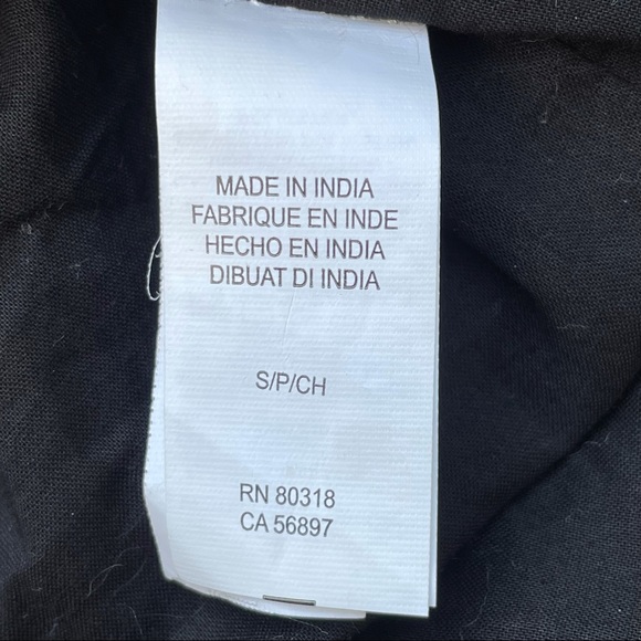 Lucky Brand Black Lamb Leather Moto Jacket Size Small - Picture 13 of 16